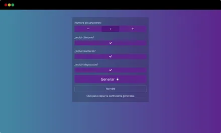 React Random Password Generator